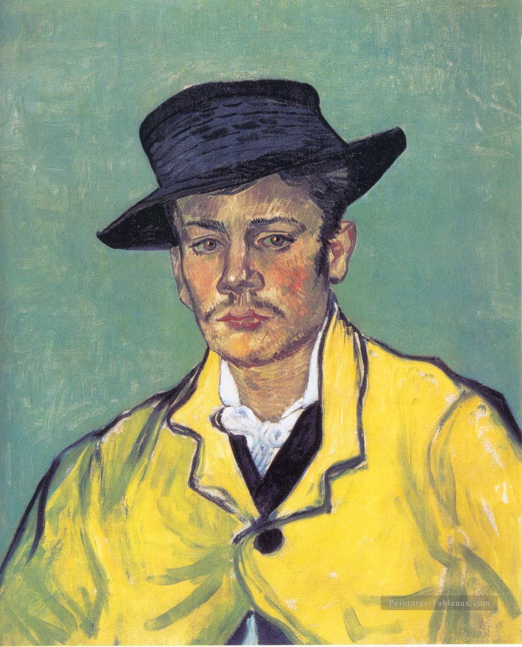 Portrait d’Armand Roulin Vincent van Gogh Peintures à l'huile